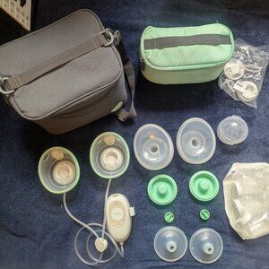 Elvie Stride Plus! Breast Milk Pump, with Extras!
